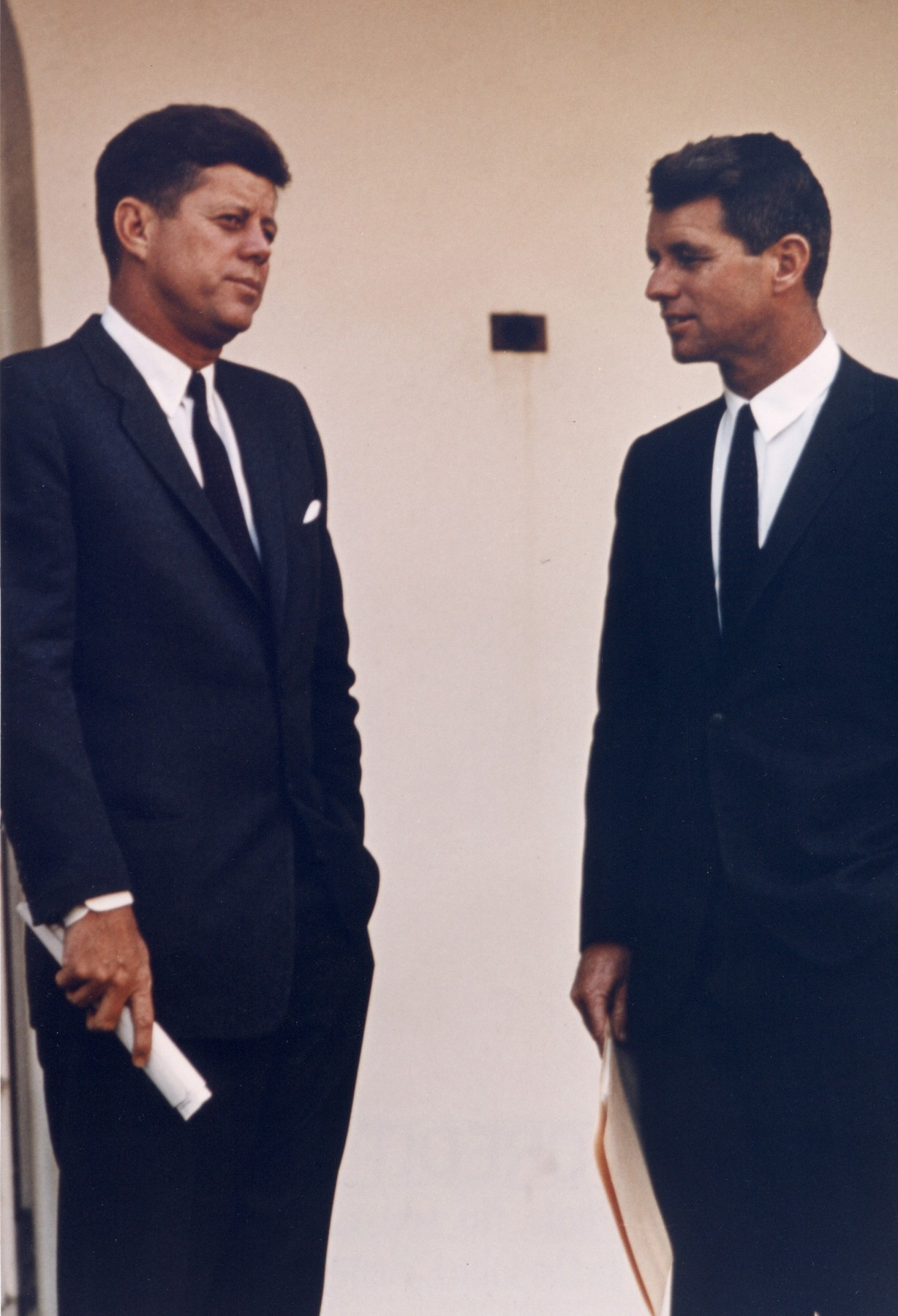 John F. Kennedy és testvére, Robert Kennedy