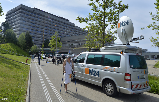 Ebben a lausanne-i kórházban ápolják jelenleg Schumachert