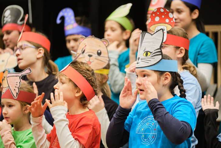Magyar Rádió Gyermekkórusa Farsangi mulatság, Fotó: Vörös Attila