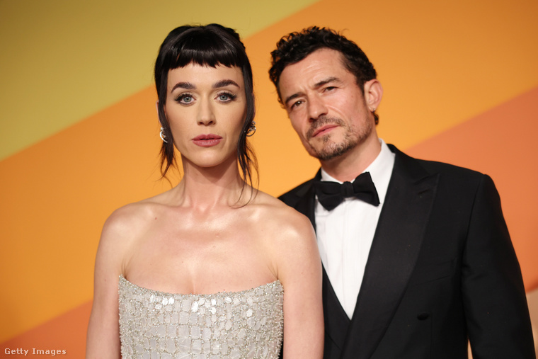 Katy Perry és Orlando Bloom kapcsolata sokáig nagyon romantikusnak tűnt (Fotó: Phillip Faraone/VF25 / Getty Images Hungary)