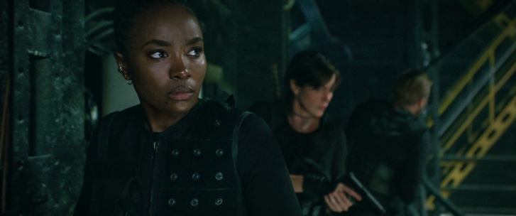 KiKi Layne és Charlize Theron
