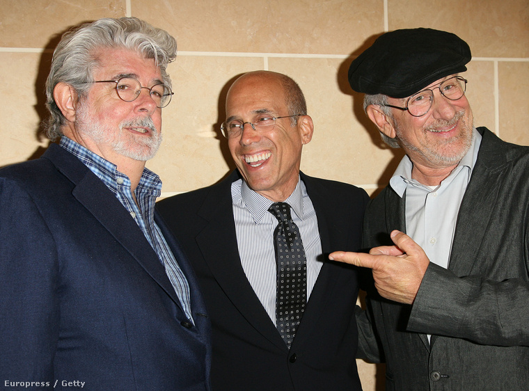 George Lucas, Jeffrey Katzenberg és Steven Spielberg