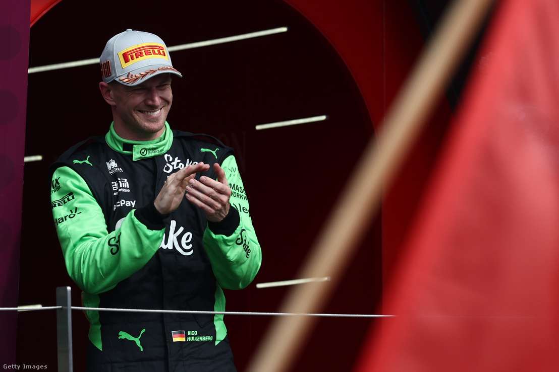 Nico Hülkenberg a dobogó felé vezető úton