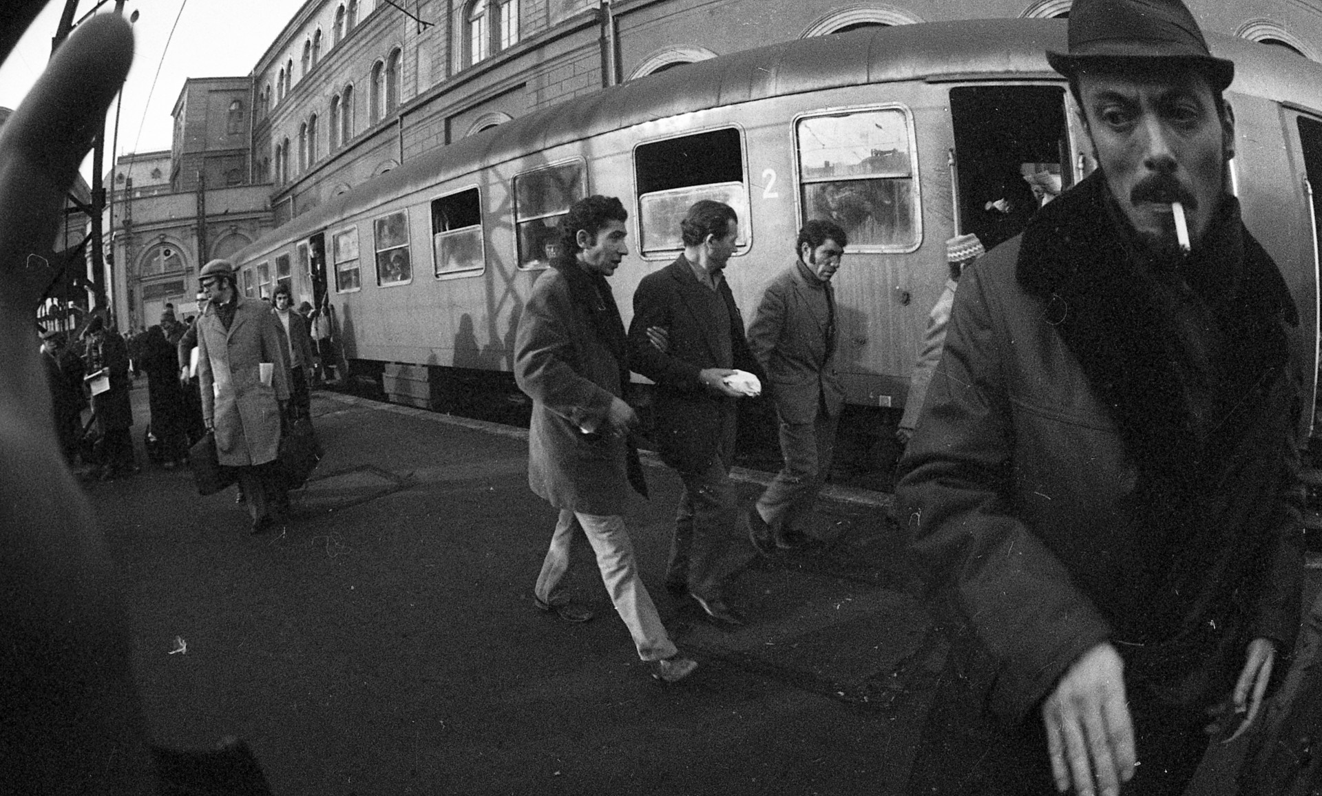 Keleti pályaudvar, külső vágányok, 1969