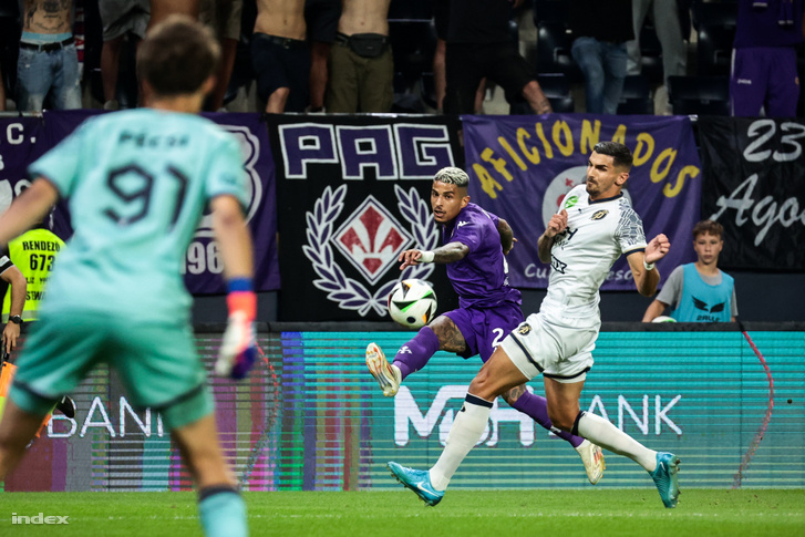 Puskás Akadémia-Fiorentina-mérkőzés 2024. 08. 29-én