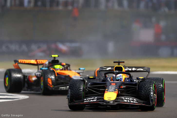 A holland Max Verstappen és Lando Norris 2025. július 6-án
