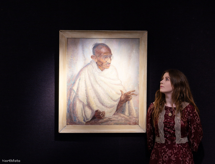 Clare Leighton Mahatma Gandhi portréja
