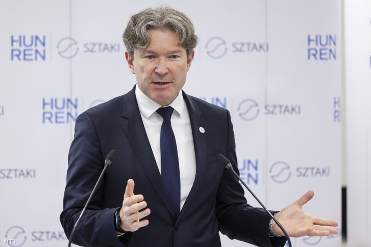 Jakab Roland, a HUN-REN vezérigazgatója 2025. június 2-án