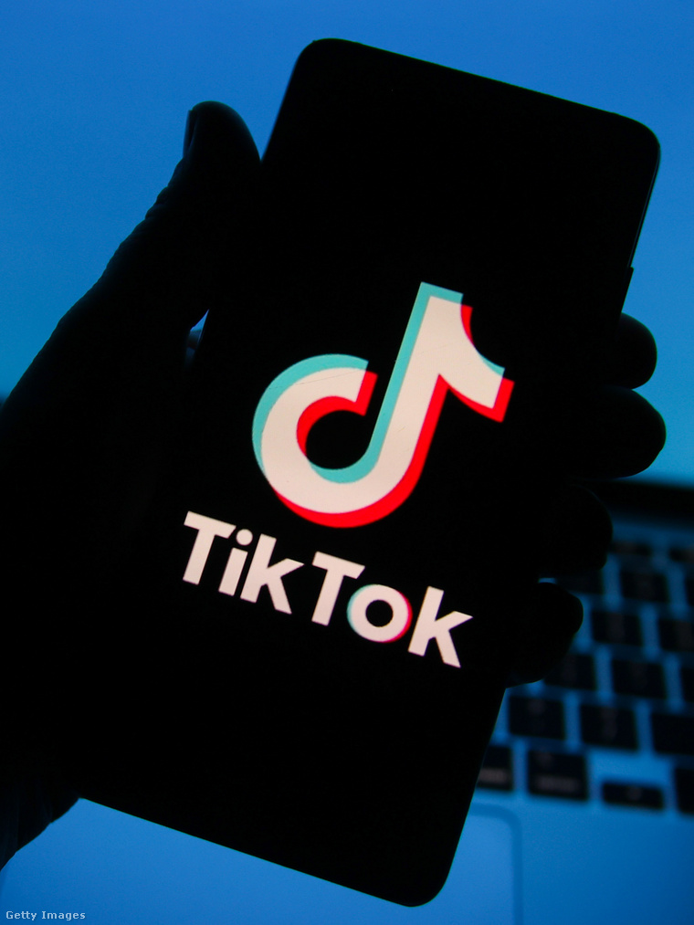 A legveszélyesebb internetes kihívások mind a TikTokon terjednek. (Fotó: NurPhoto / Getty Images Hungary)