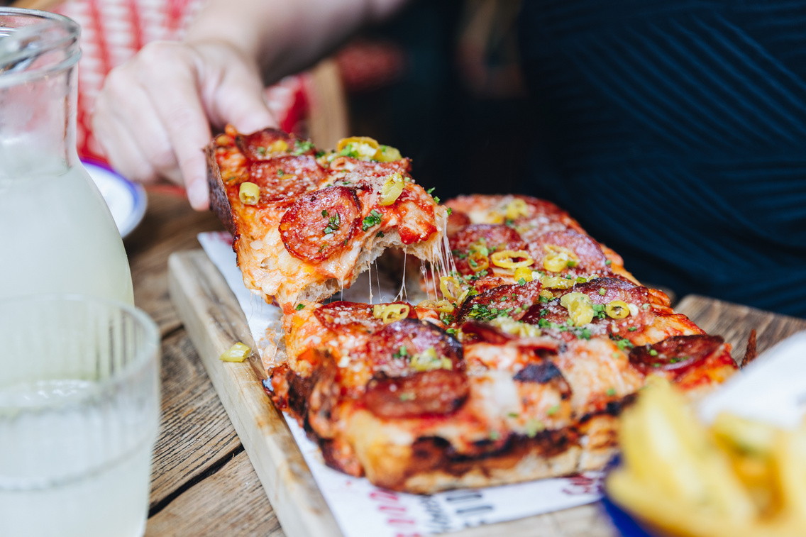 Vastagabb tészta, gazdag feltét