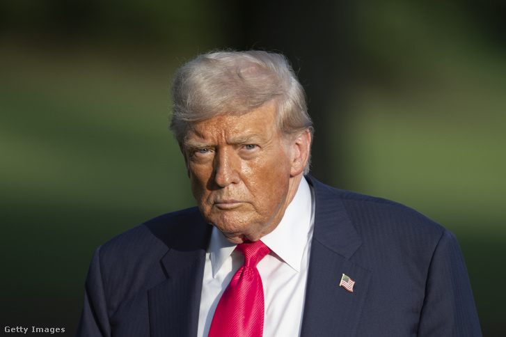 Donald Trump 2025. július 15-én
