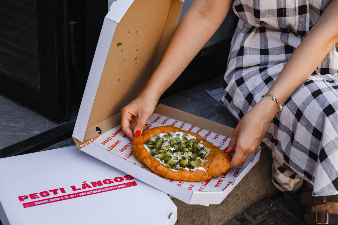 Az elvitelhez pizzásdobozok állnak rendelkezésre