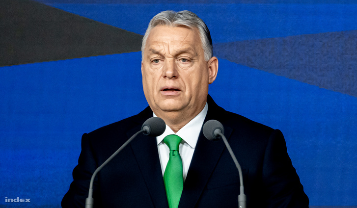 Orbán Viktor 2025. március 8-án