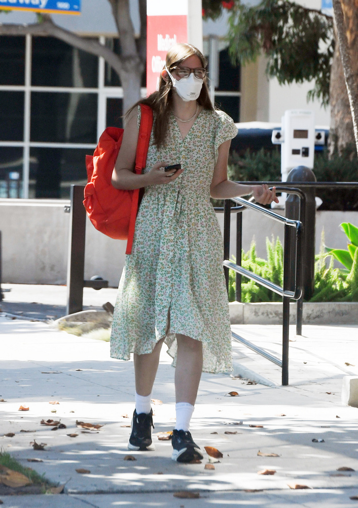 Nemcsak Ben Affleck, de lánya, Violet is Los Angelesben lépett utcára