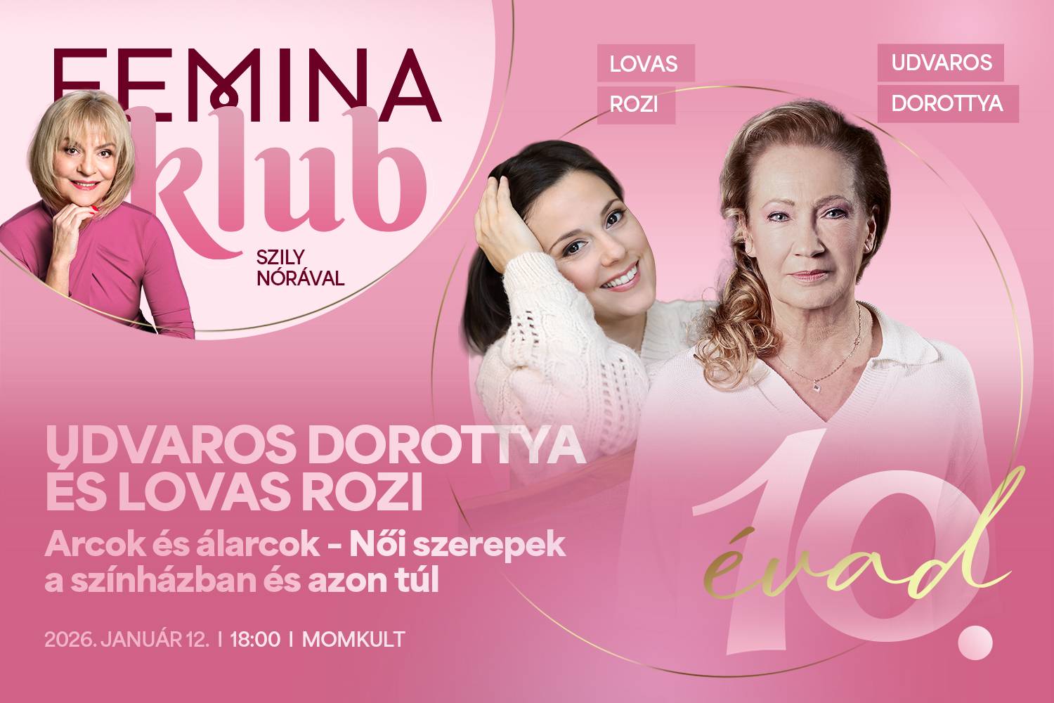 Femina Klub januar cikkcover