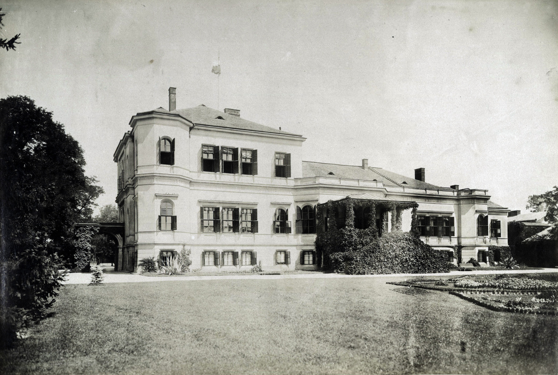 A Nákó-kastély Nagyszentmiklóson, 1895 körül