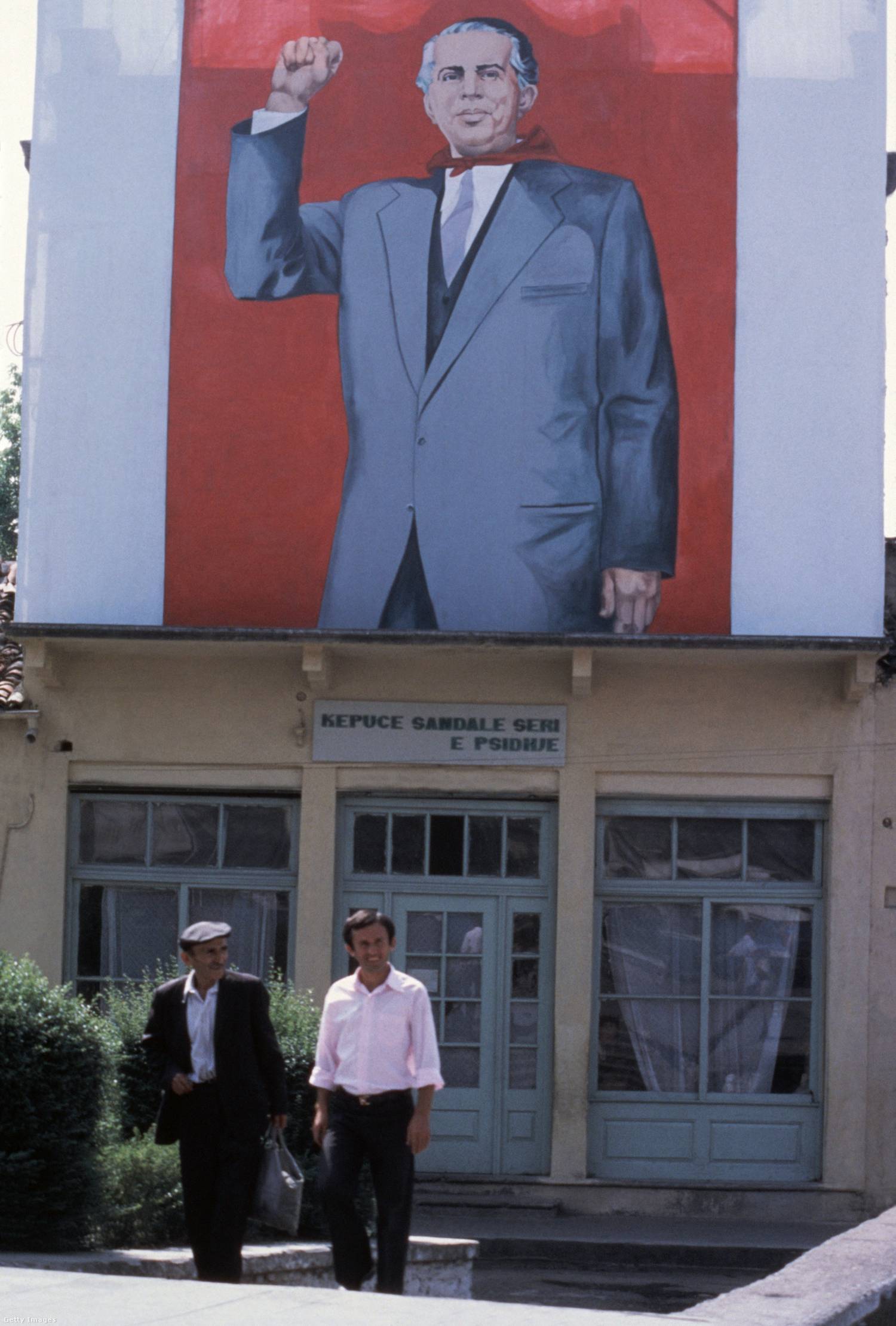 Enver Hoxha.