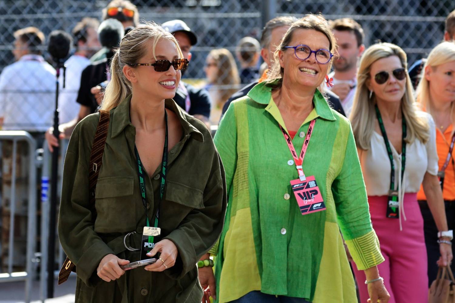 Margarida és Lando Norris édesanyja, Cisca Wauman