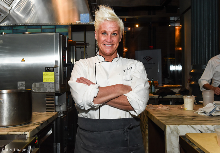 Anne Burrell 2019. október 10-én