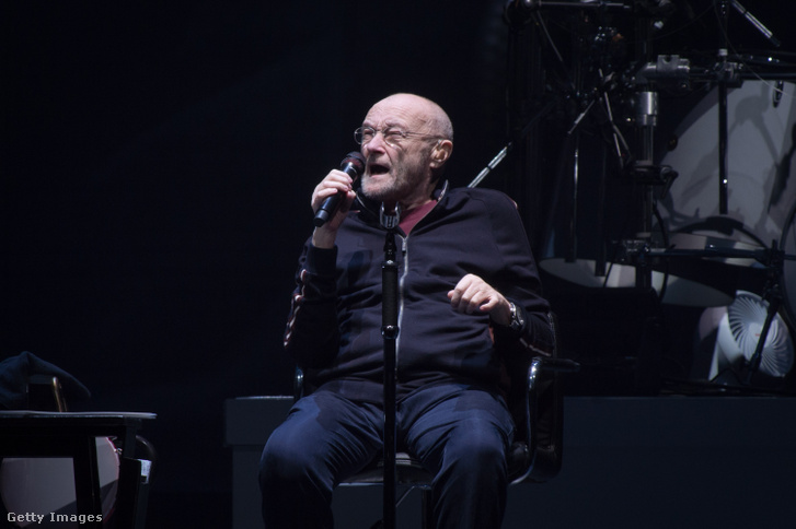 Phil Collins 2022. március 17-én