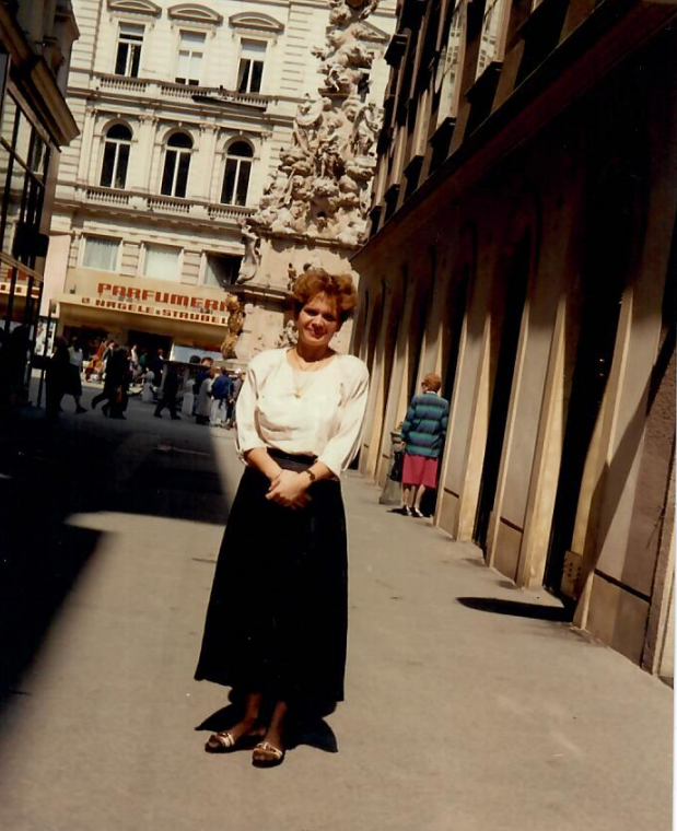 Fodor Mária az Ilona Stüberl előtt, 1987-88