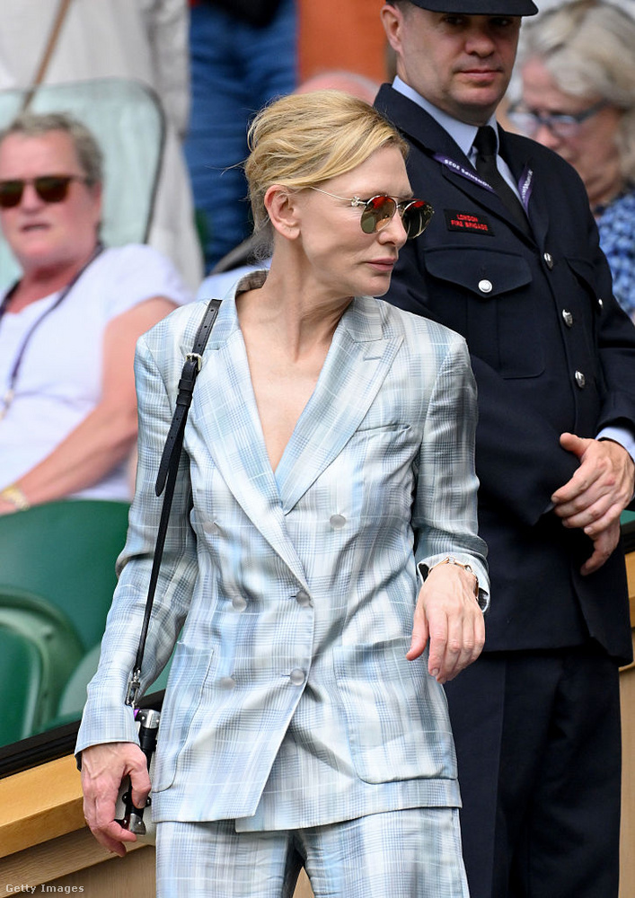 Cate Blanchett: kánikulában is kifogástalan stílus Wimbledonban&nbsp;Cate Blanchett ismét bebizonyította, hogy a visszafogott elegancia koronázatlan királynője