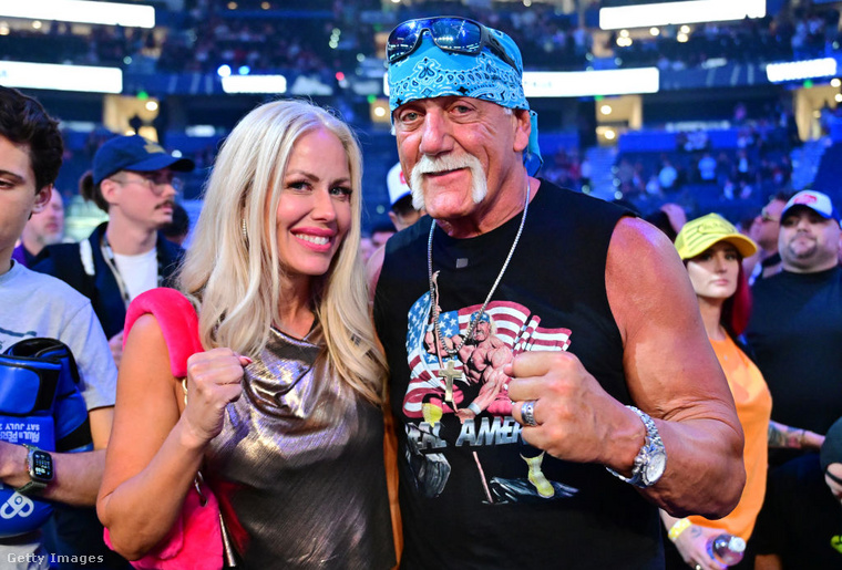 Hulk Hogan és Sky Daily. (Fotó: Getty Images)