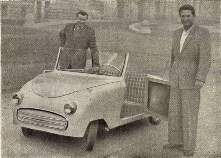 Műszaki Élet, 1955. február 20. Az Úttörő törpeautó és tervezője