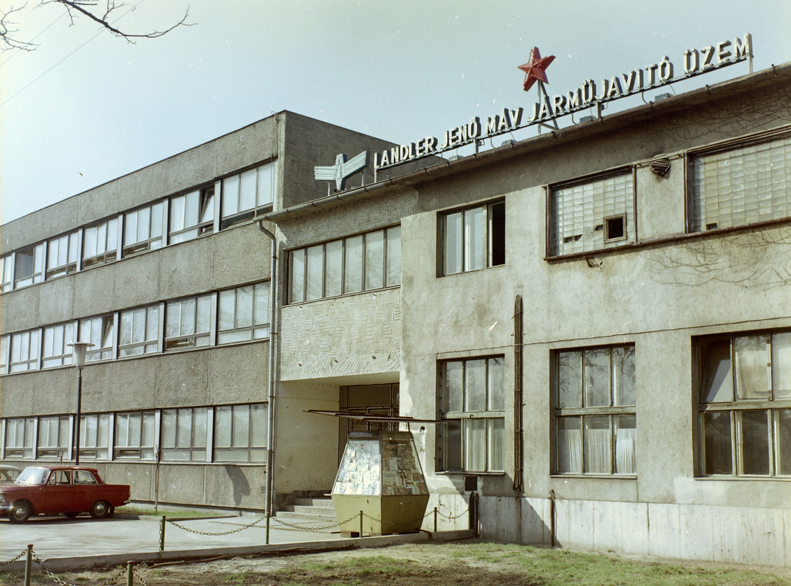 MÁV Istvántelki Főműhely (ekkor Landler Jenő Járműjavító Üzem), 1972
