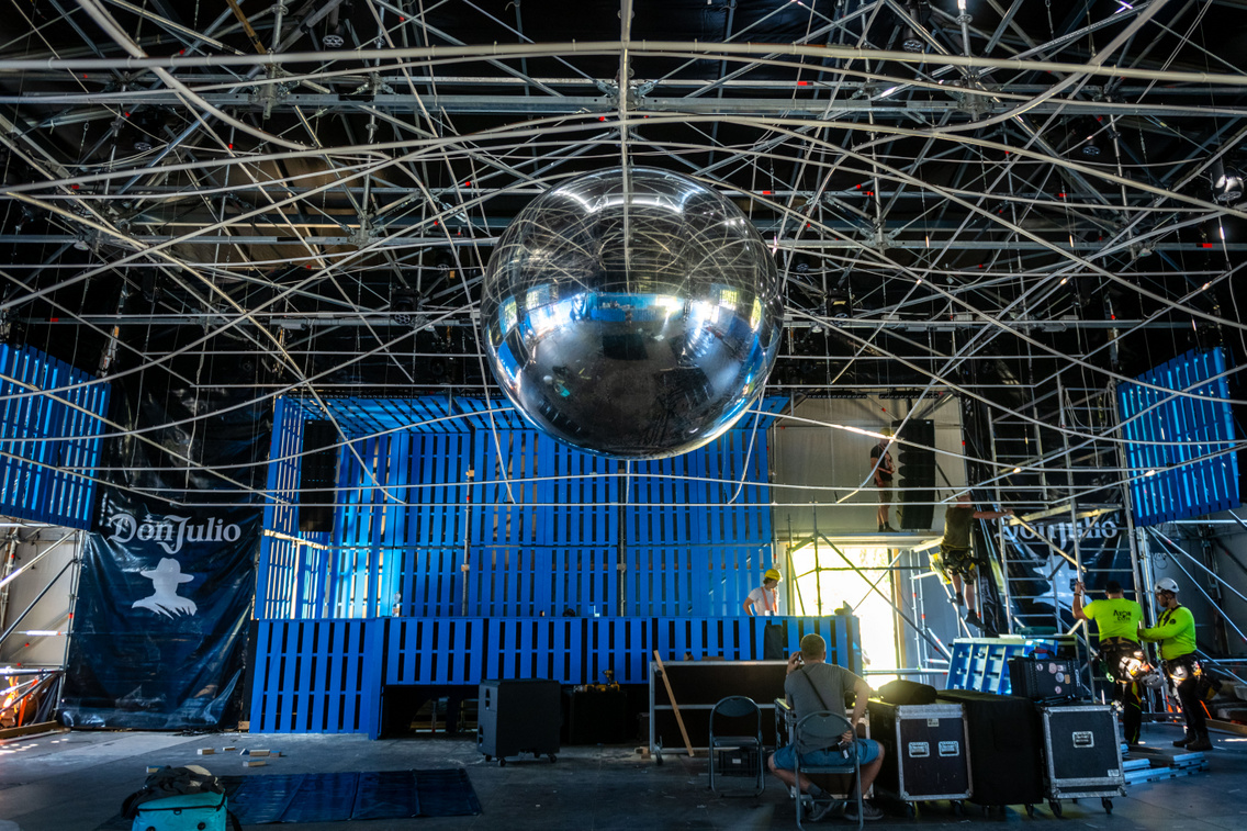 A The Club belső tere igen látványosnak ígérkezik