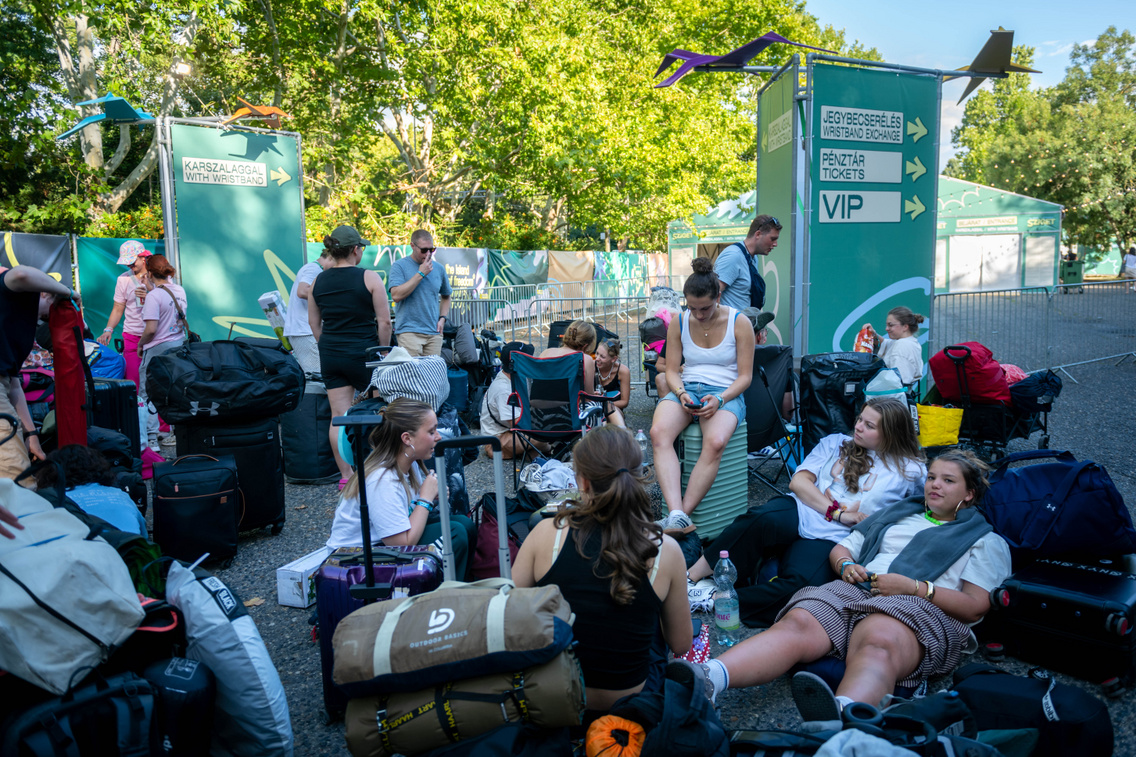 Az első fesztiválozók már meg is érkeztek