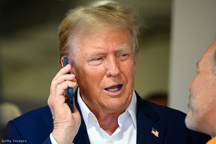 Donald Trump (Fotó: Clive Mason / Getty Images Hungary)