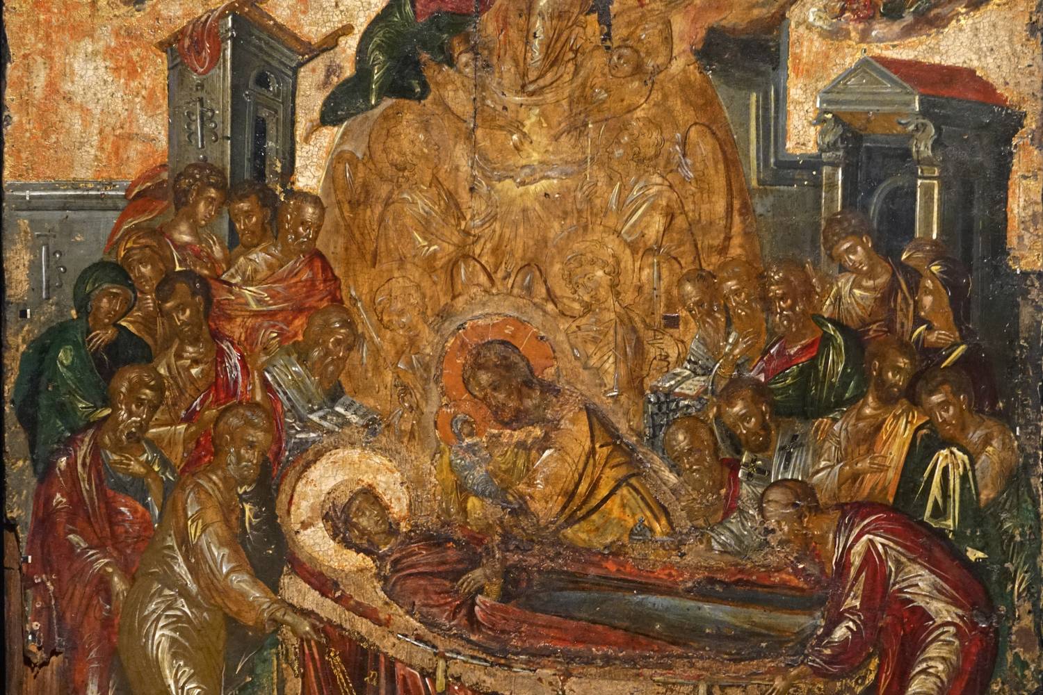 El Greco festménye, amely Ermúpoli templomát díszíti.