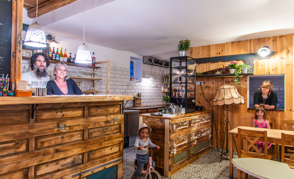 Sós László, Sós-Nepper Dorka és gyermekeik