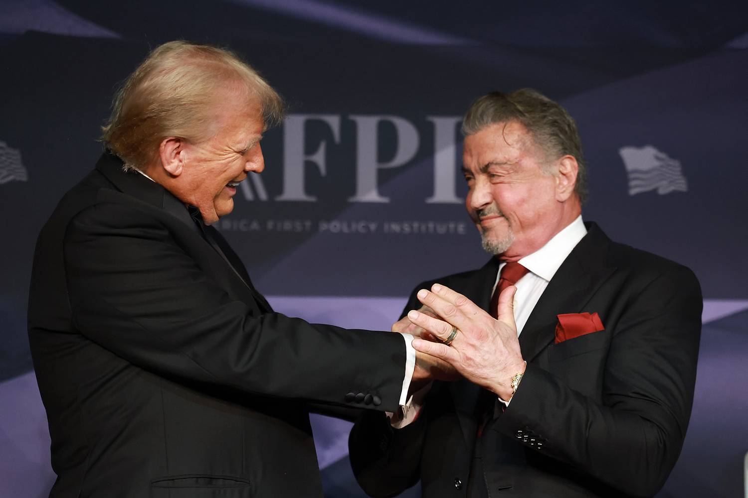 trump és stallone