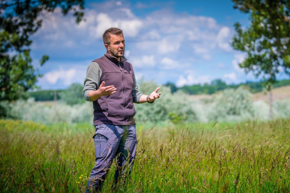 Csete Gábor, a Sóstó Vadvédelmi Központ intézményvezetője