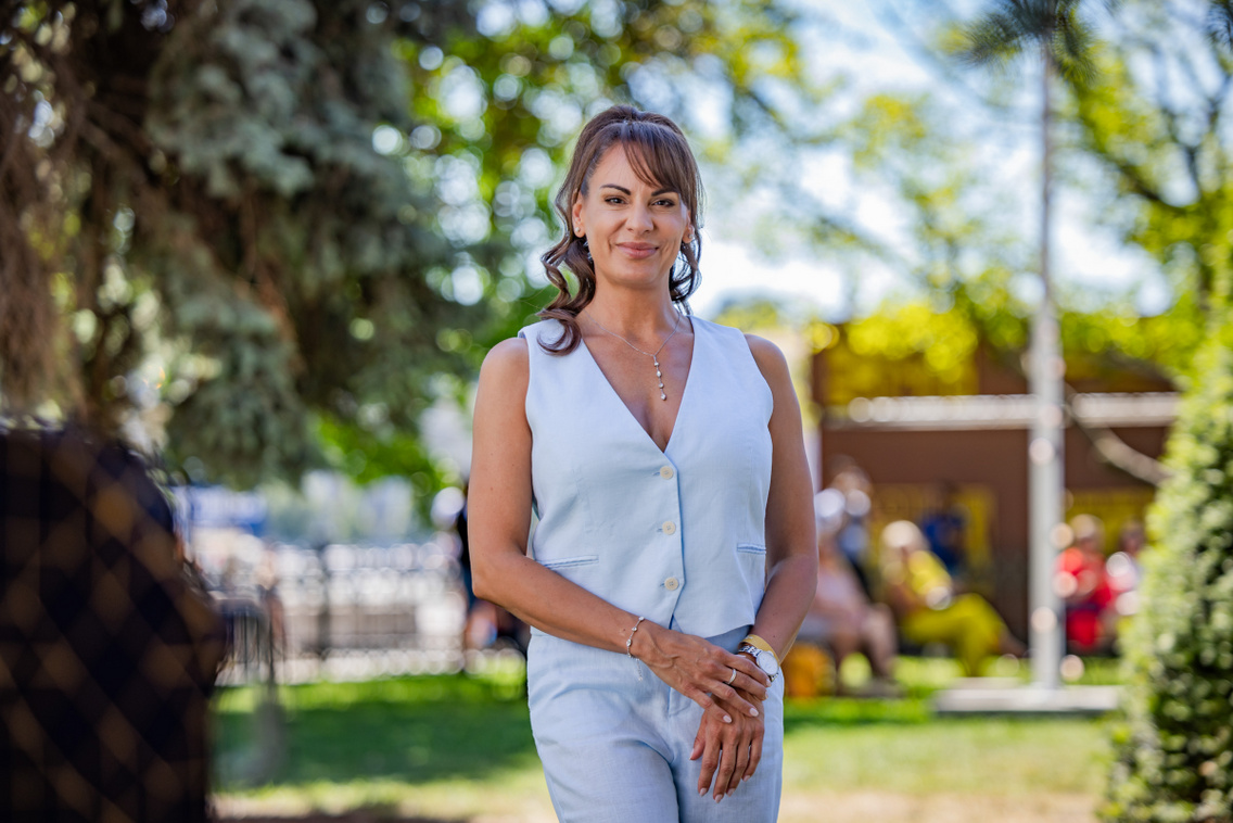 Kiss Orsolya (Kiso), a színpad házigazdája