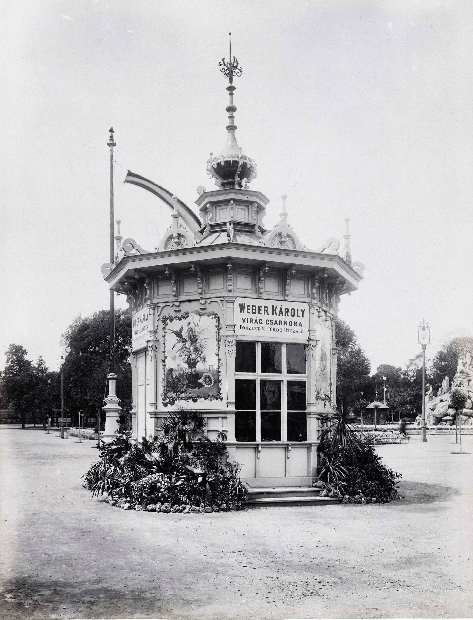 Weber Károly virágpavilonja