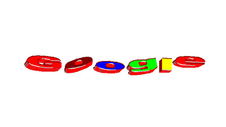 Az első Google logó