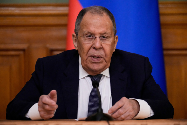 Szergej Lavrov orosz külügyminiszter Moszkvában, Oroszországban 2025. augusztus 21-én