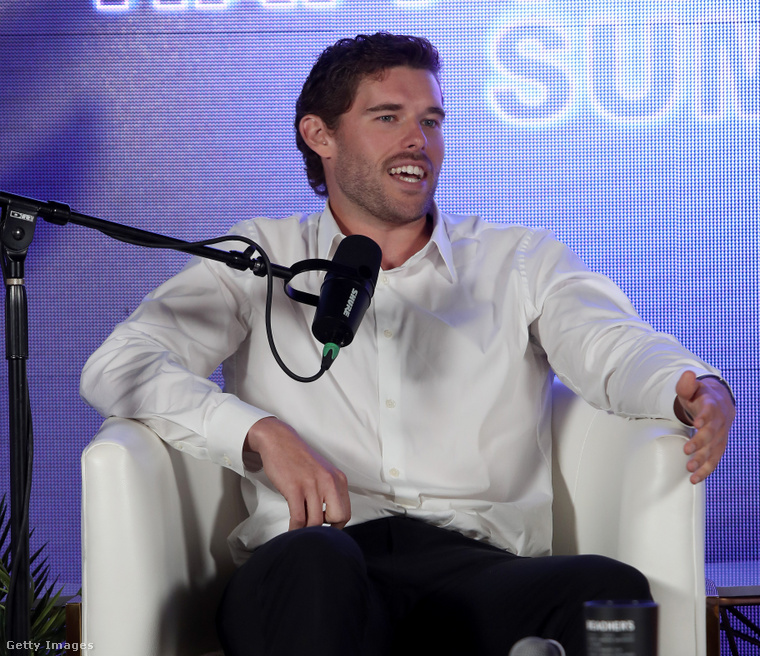 Christopher Schwarzenegger 2025-ben. (Fotó: Getty Images)