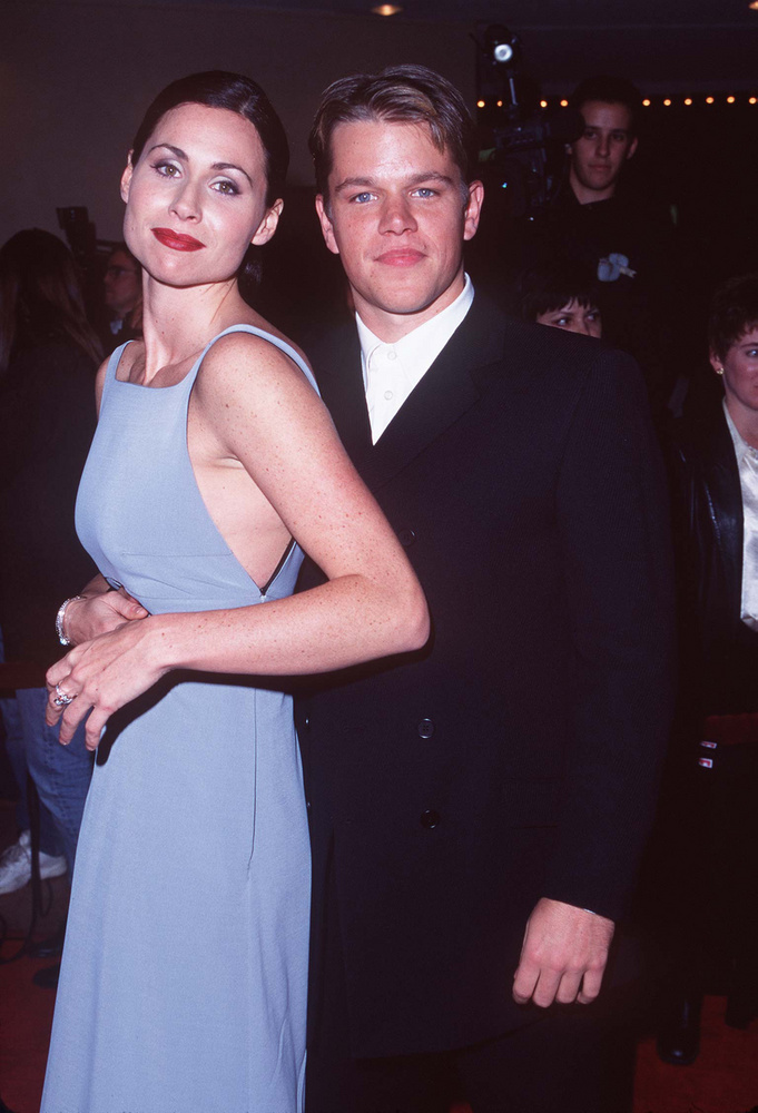 Matt Damon és Minnie Driver1998-ban Matt Damon Oprah Winfrey műsorában jelentette be,hogy egy év után szakított Minnie Driver színésznővel, így immár újra szingli