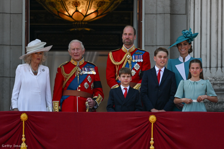 A brit királyi család. (Fotó: Getty Images)