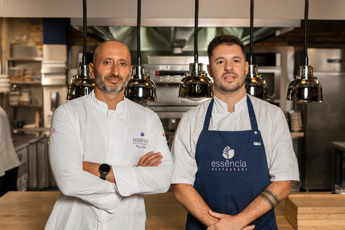 Tiago Sabarigo séf és Miguel Diniz sous-chef