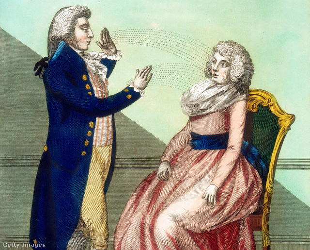 A Franklin által készített hangszert Mesmer hipnotikus állapot előidézésére használta