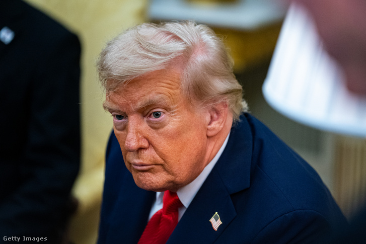 Donald Trump 2025. augusztus 25-én