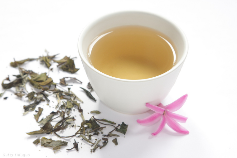 Fehér tea. (Illusztráció: Getty Images)
