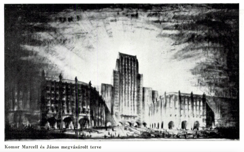 Komor Marcell és János megvásárolt terve