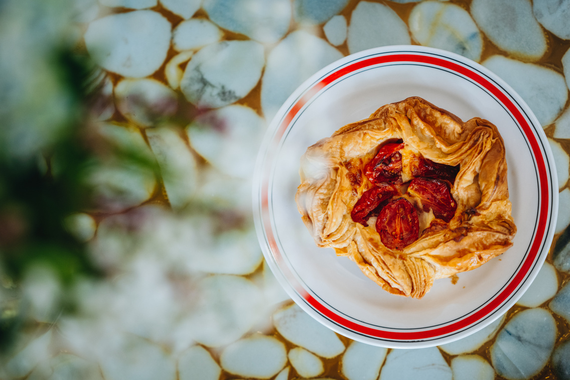 Paradicsomos galette