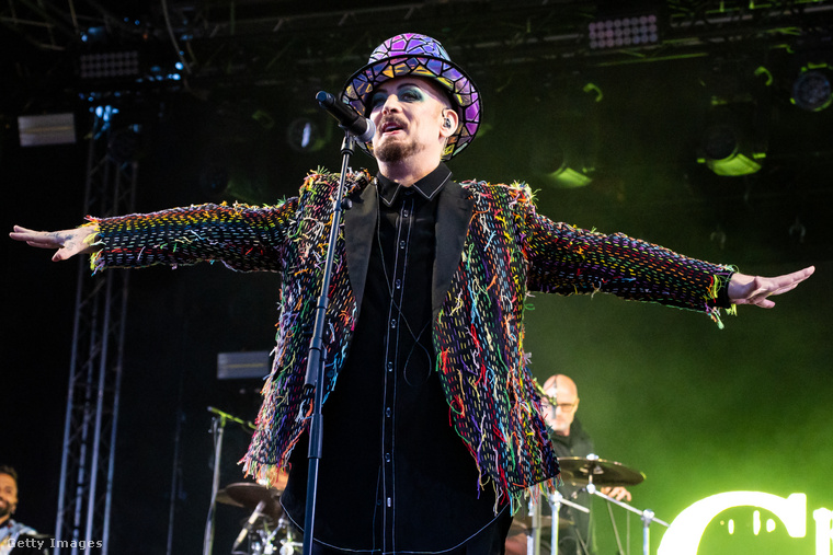 Boy Geroge 2022-ben adta el a gótikus kastélyt. (Fotó: Getty Images)